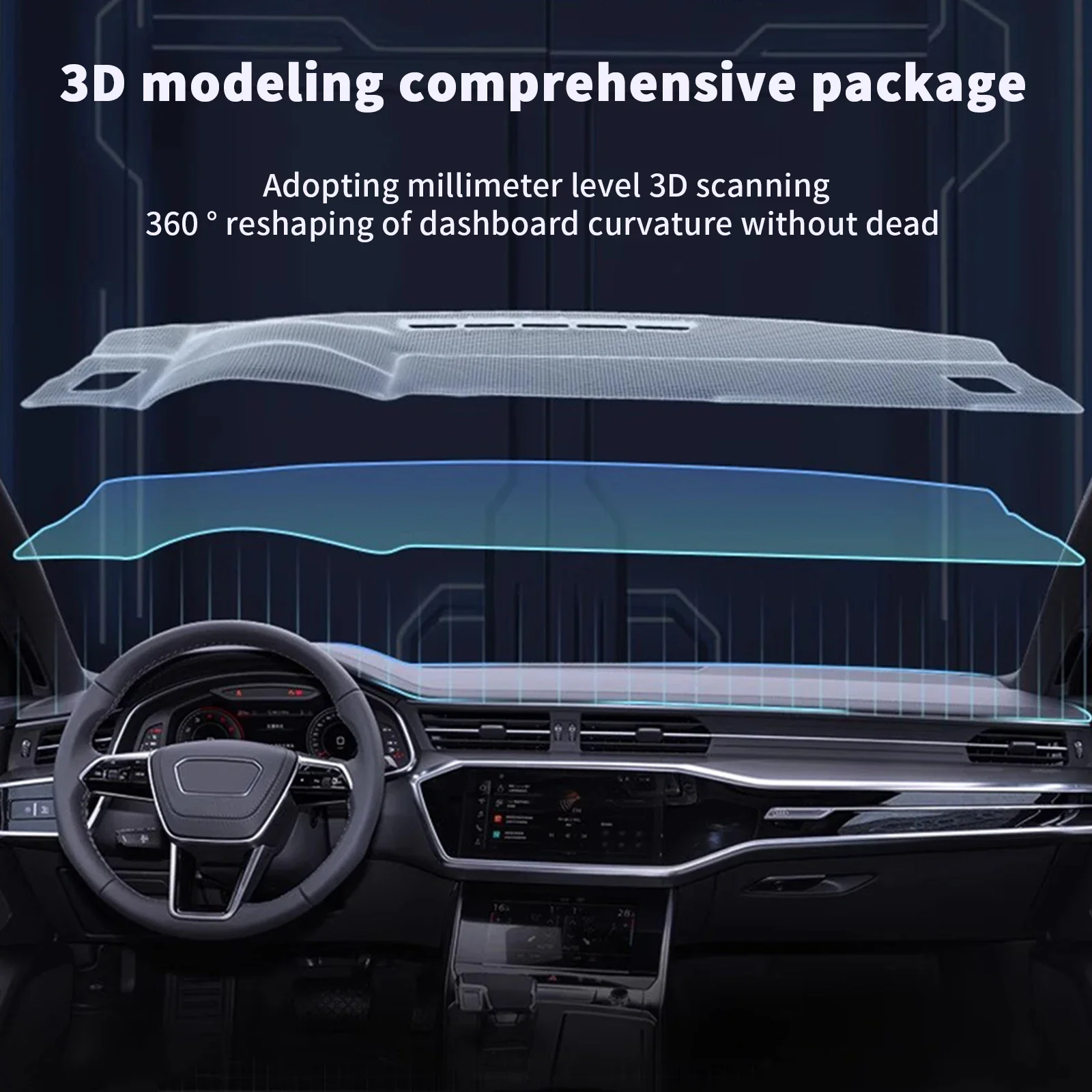 Car Accessories Dashboard - for Kia Sportage 2016 2017 2018