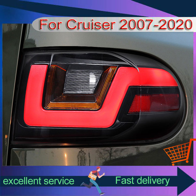 Car Accessories For Road Trip - Automobile LED Taillight For Toyota FJ