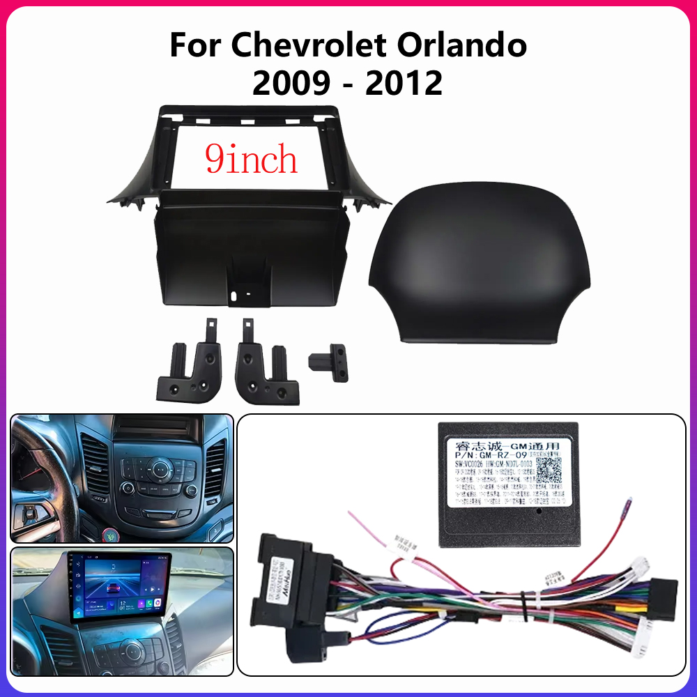 Car Accessories Dashboard - For Chevrolet Orlando 2009-2012 9 INCH