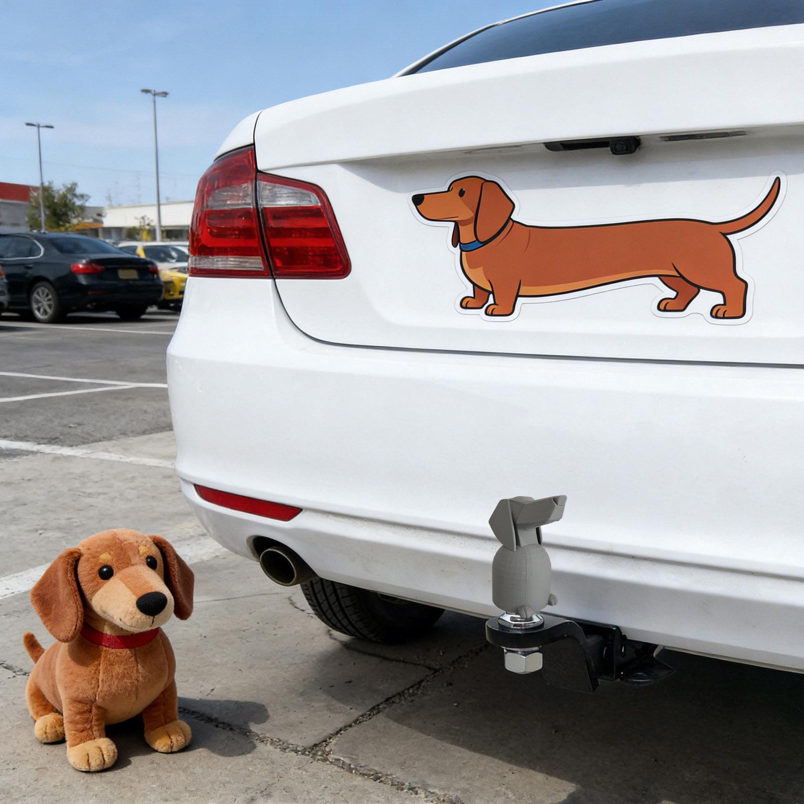 Trailer Hitch Covers Dachshund - Car Accessories For Road Trip ulasan dan harga