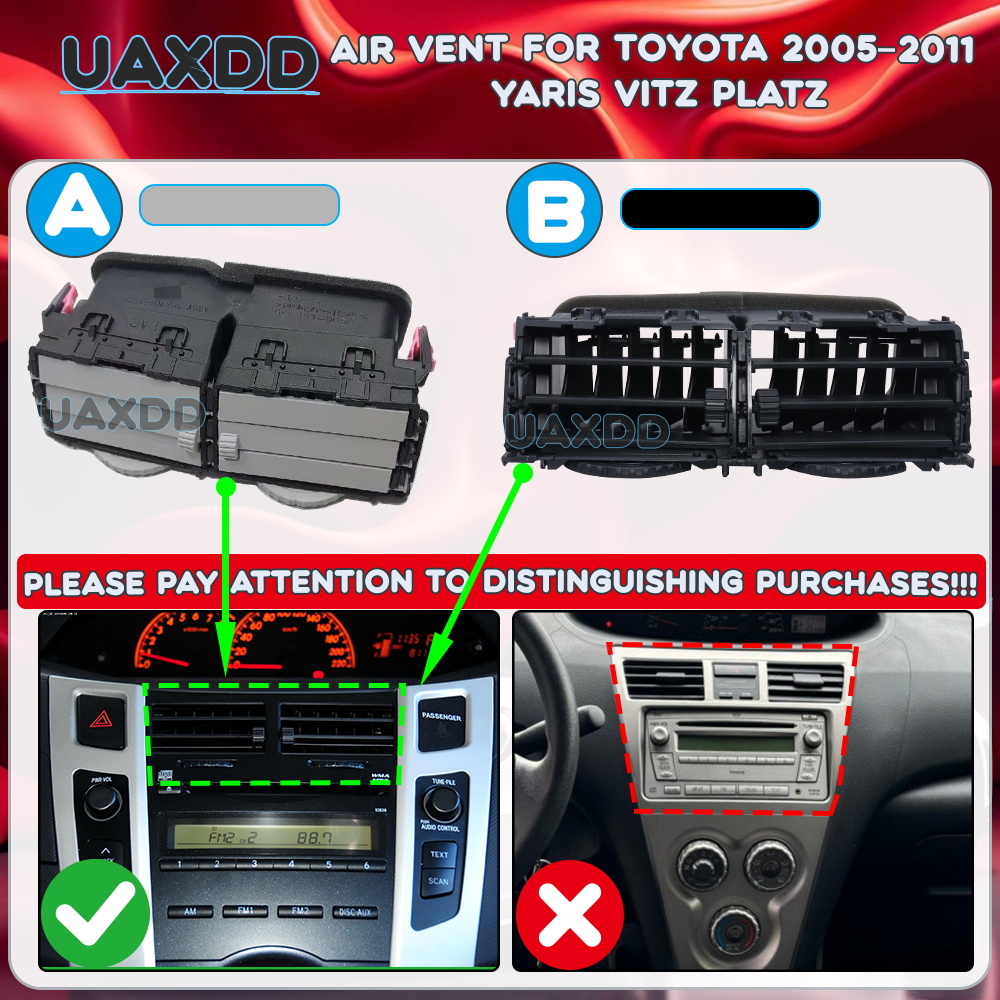 AIR VENT For Toyota 2005-2011  - Car Accessories Dashboard ulasan dan harga