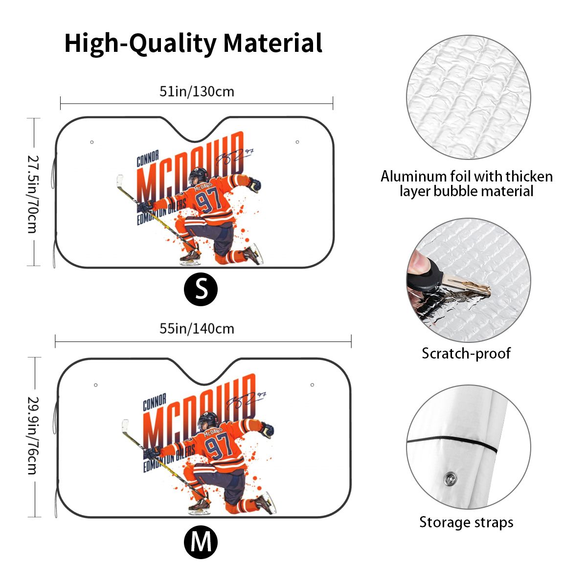 Connor McDavid 97 For Edmonton - Car Accessories Edmonton ulasan dan harga