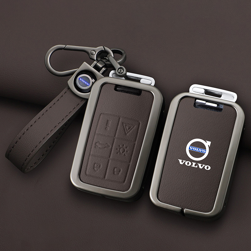 Zine Alloy Car Key Case Shell  - Volvo Car Accessories Xc90 ulasan dan harga