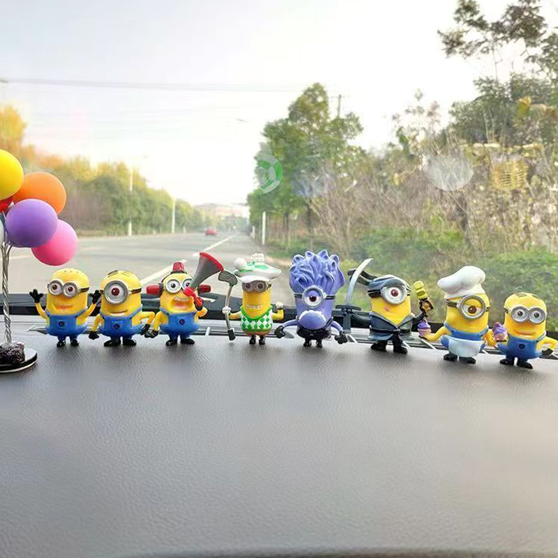 8 Pcs/1set 52TOYS Minions Cart - Car Accessories Walmart ulasan dan harga