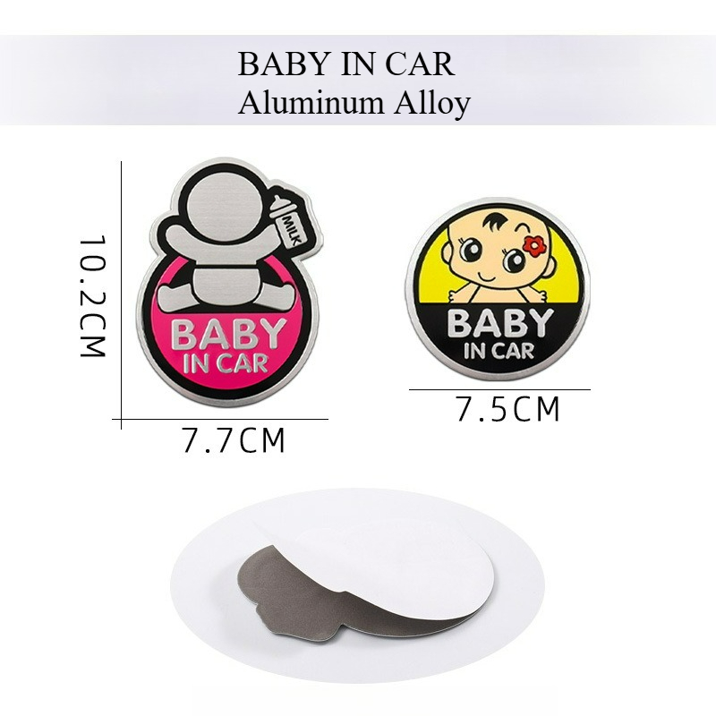 High-quality Modification 3D M - Car Accessories For Baby ulasan dan harga