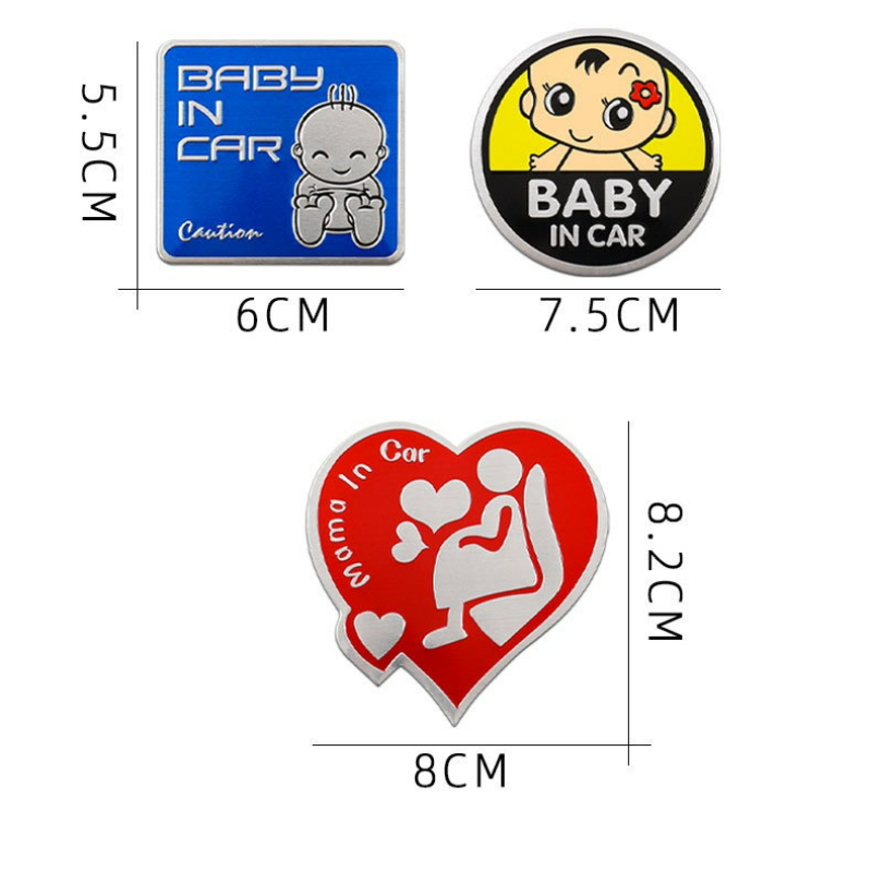 High-quality Modification 3D M - Car Accessories For Baby ulasan dan harga
