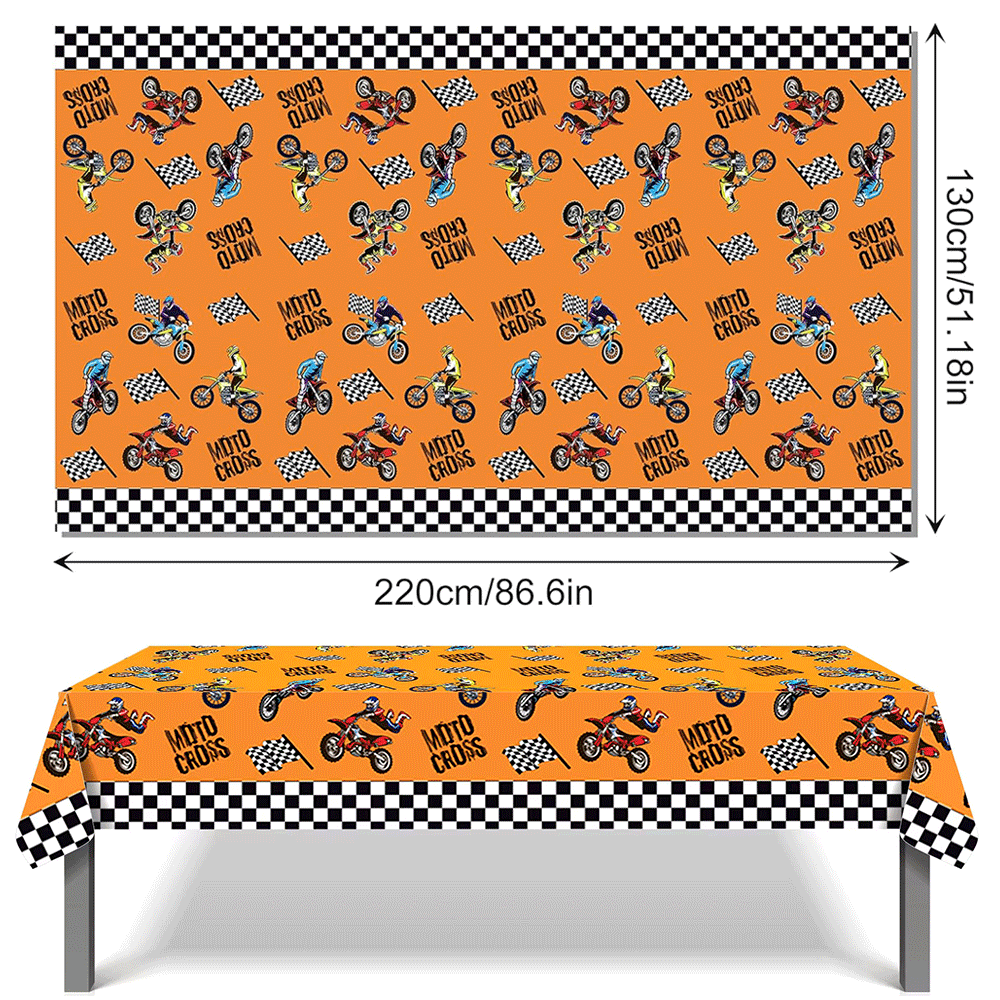 Motorcycle Theme Happy Birthda - Car Accessories Banner ulasan dan harga