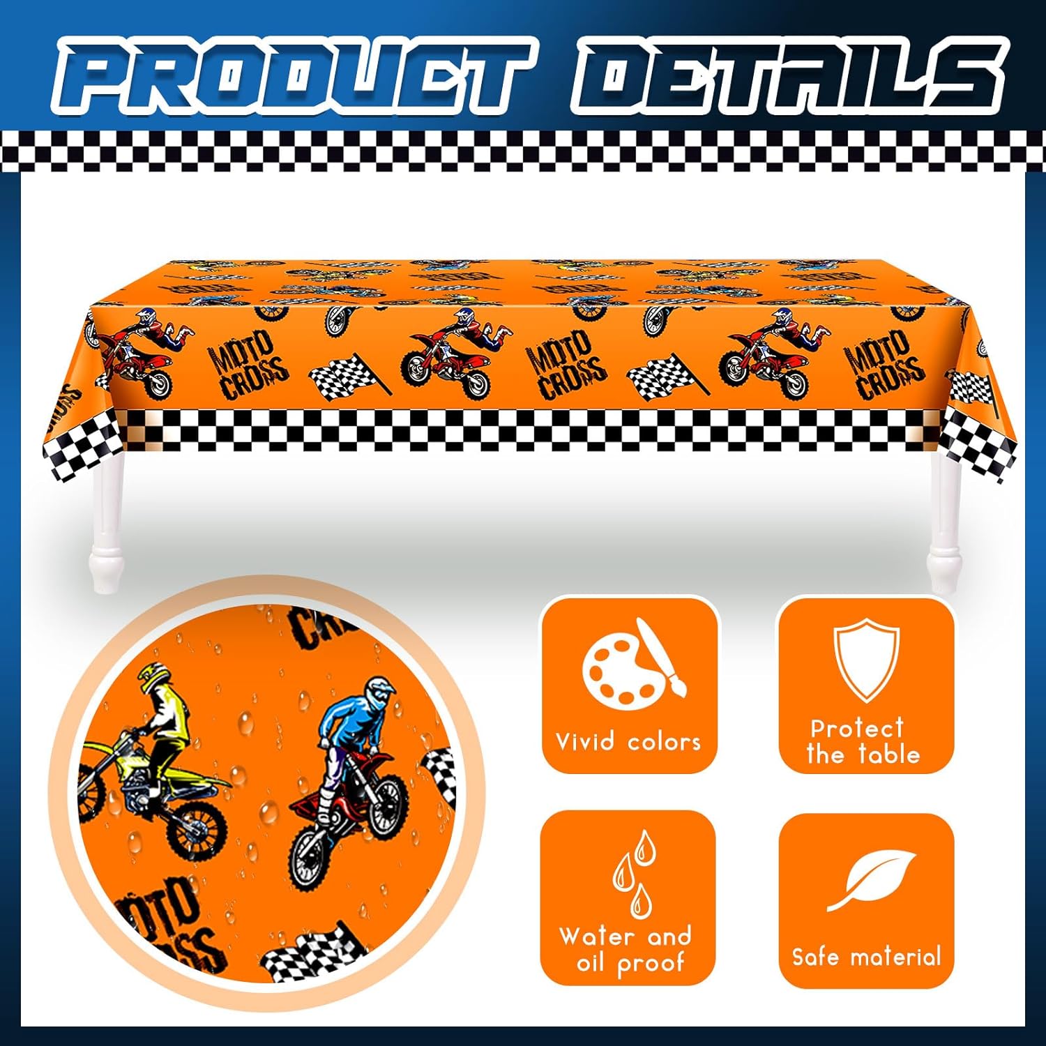 Motorcycle Theme Happy Birthda - Car Accessories Banner ulasan dan harga