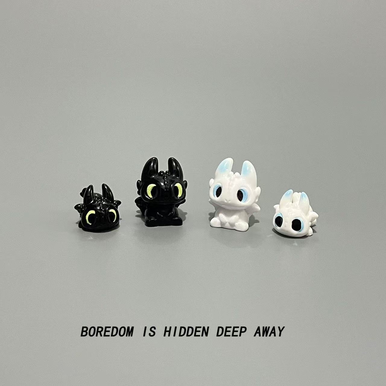 Cute toothless baby doll figur - Car Accessories For Dashboard ulasan dan harga