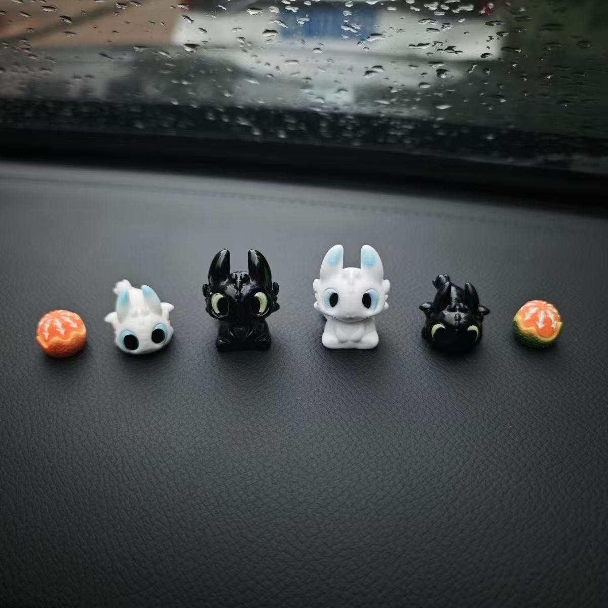 Cute toothless baby doll figur - Car Accessories For Dashboard ulasan dan harga
