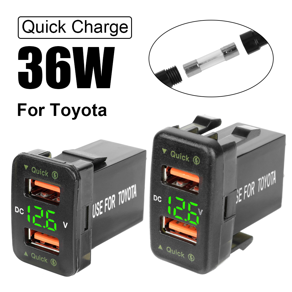 LED Car Accessories Power Adap - Car Accessories Qc ulasan dan harga