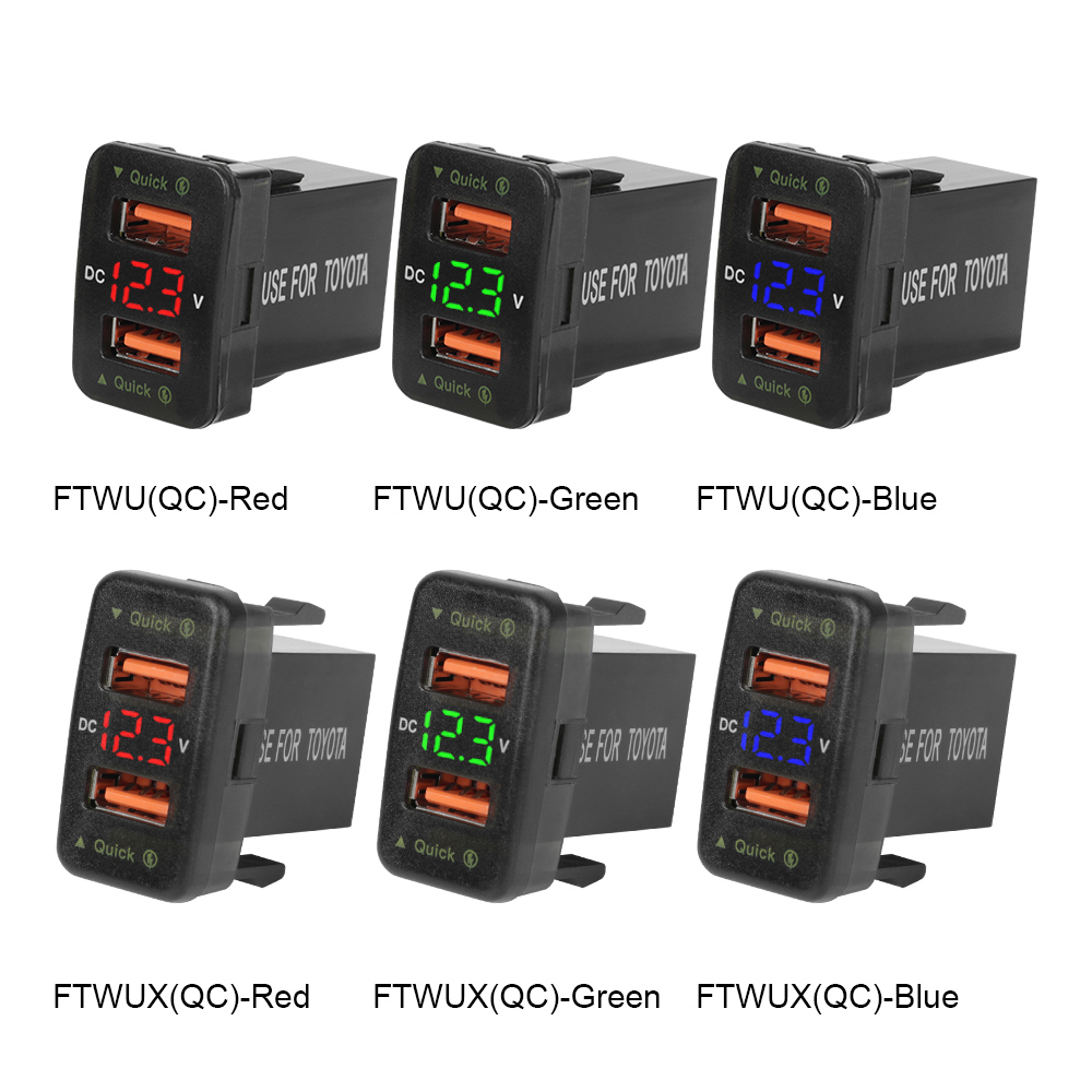 LED Car Accessories Power Adap - Car Accessories Qc ulasan dan harga