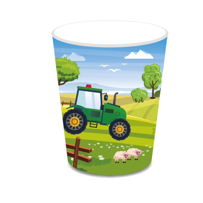 Green Farm Tractor Theme Dispo - Car Accessories Banner ulasan dan harga