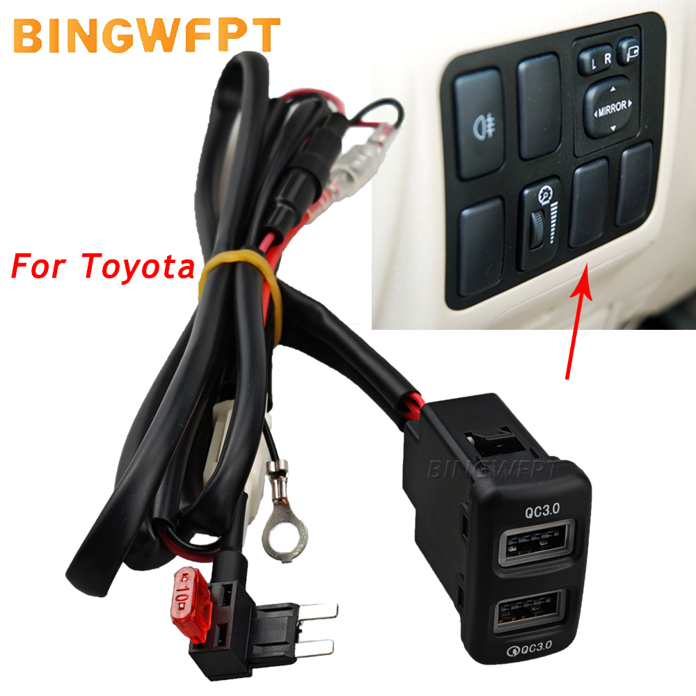Car USB Port Socket QC Quick C - Car Accessories Qc ulasan dan harga