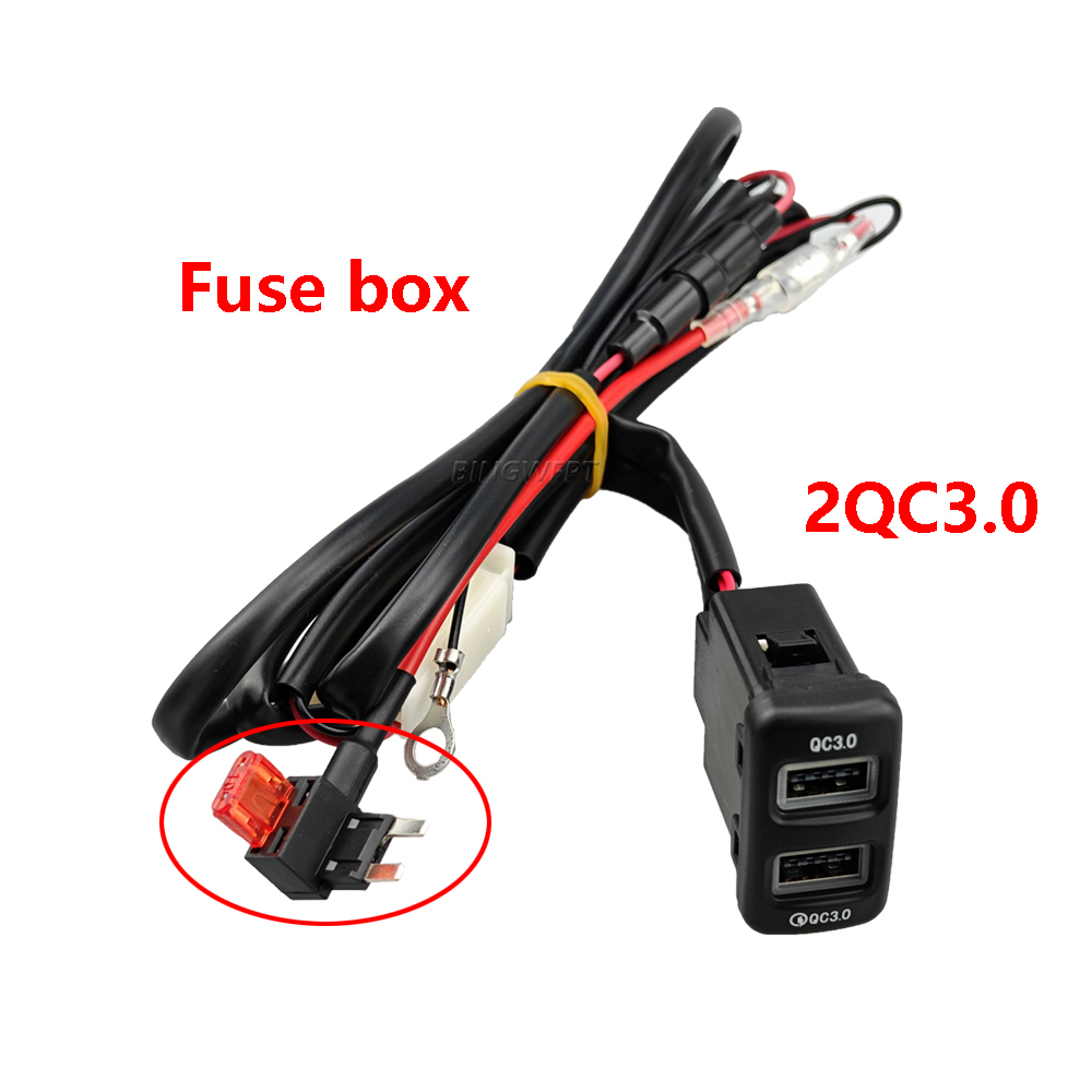 Car USB Port Socket QC Quick C - Car Accessories Qc ulasan dan harga