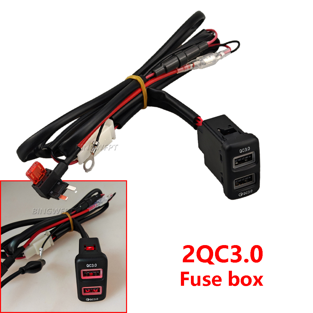 Car USB Port Socket QC Quick C - Car Accessories Qc ulasan dan harga