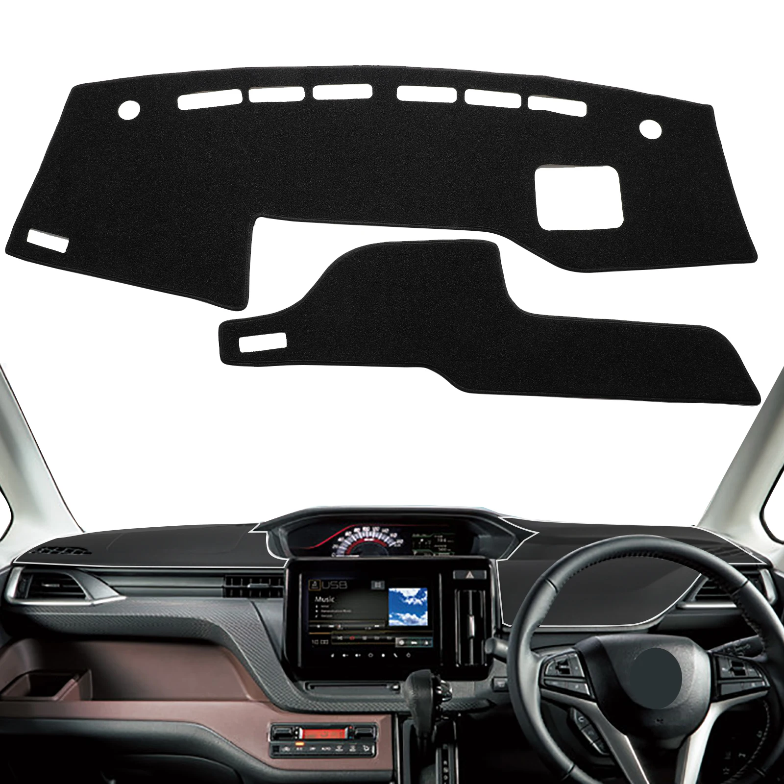for Suzuki Solio 2021 2022 202 - Car Accessories Dashboard ulasan dan harga