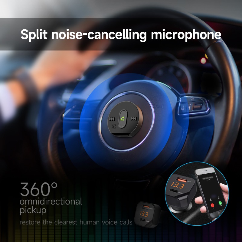 C23 Bluetooth 5.1 Car MP3 True - Car Accessories Qc ulasan dan harga