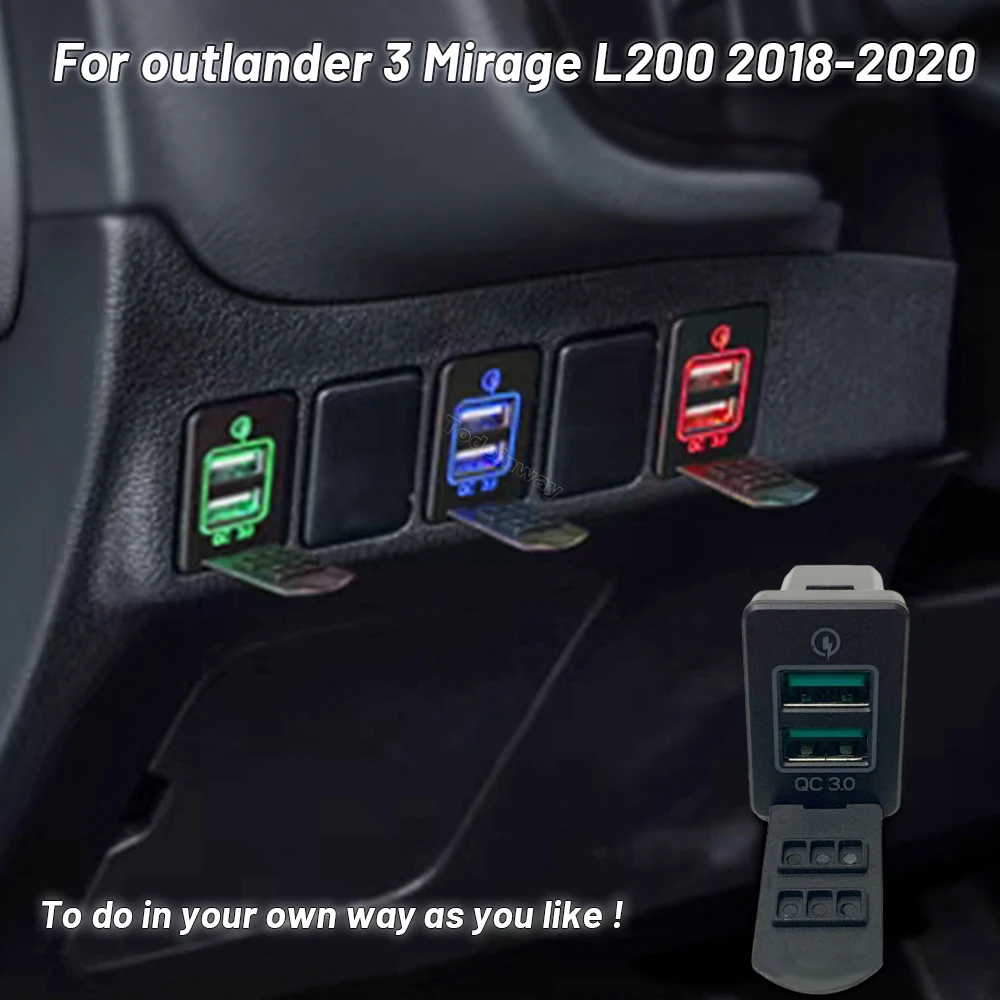 LED QC 3.0 Fast Car Usb Charge - Car Accessories Qc ulasan dan harga