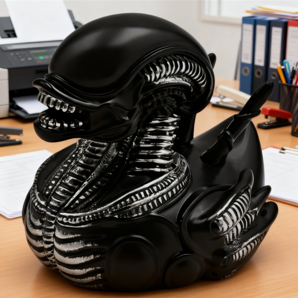 Alien Duck Resin Statue，Evil A - Car Accessories Walmart ulasan dan harga