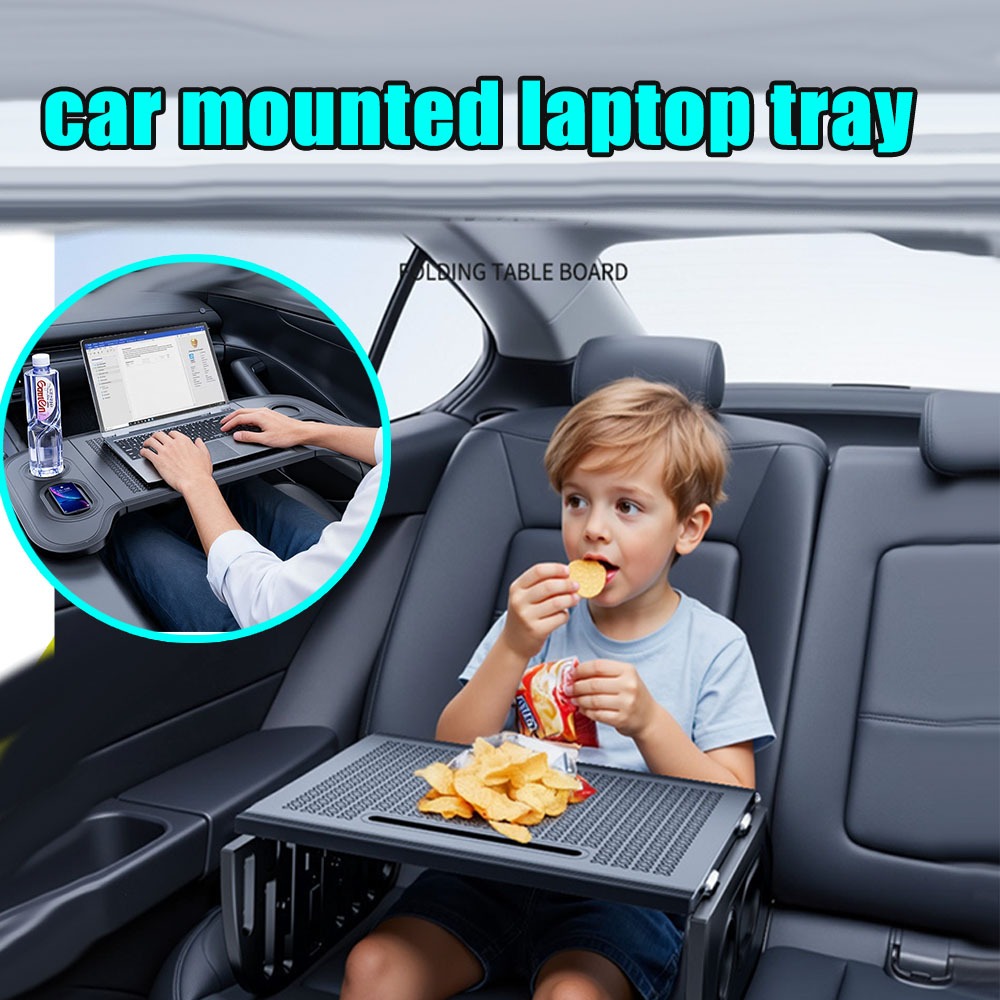 Car Laptop Tray Foldable Steer - Car Accessories For Road Trip ulasan dan harga