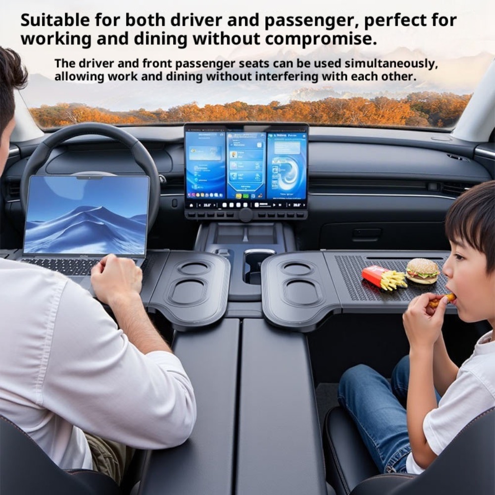Car Laptop Tray Foldable Steer - Car Accessories For Road Trip ulasan dan harga