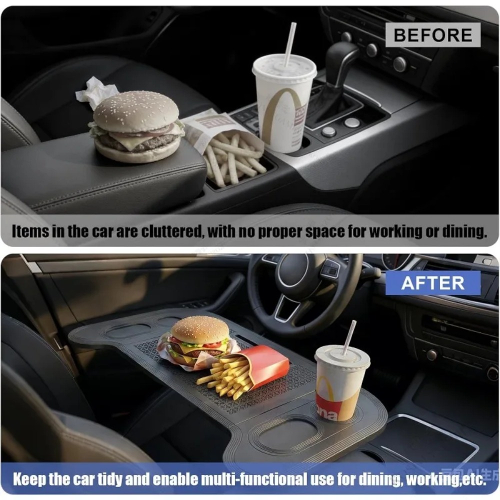 Car Laptop Tray Foldable Steer - Car Accessories For Road Trip ulasan dan harga