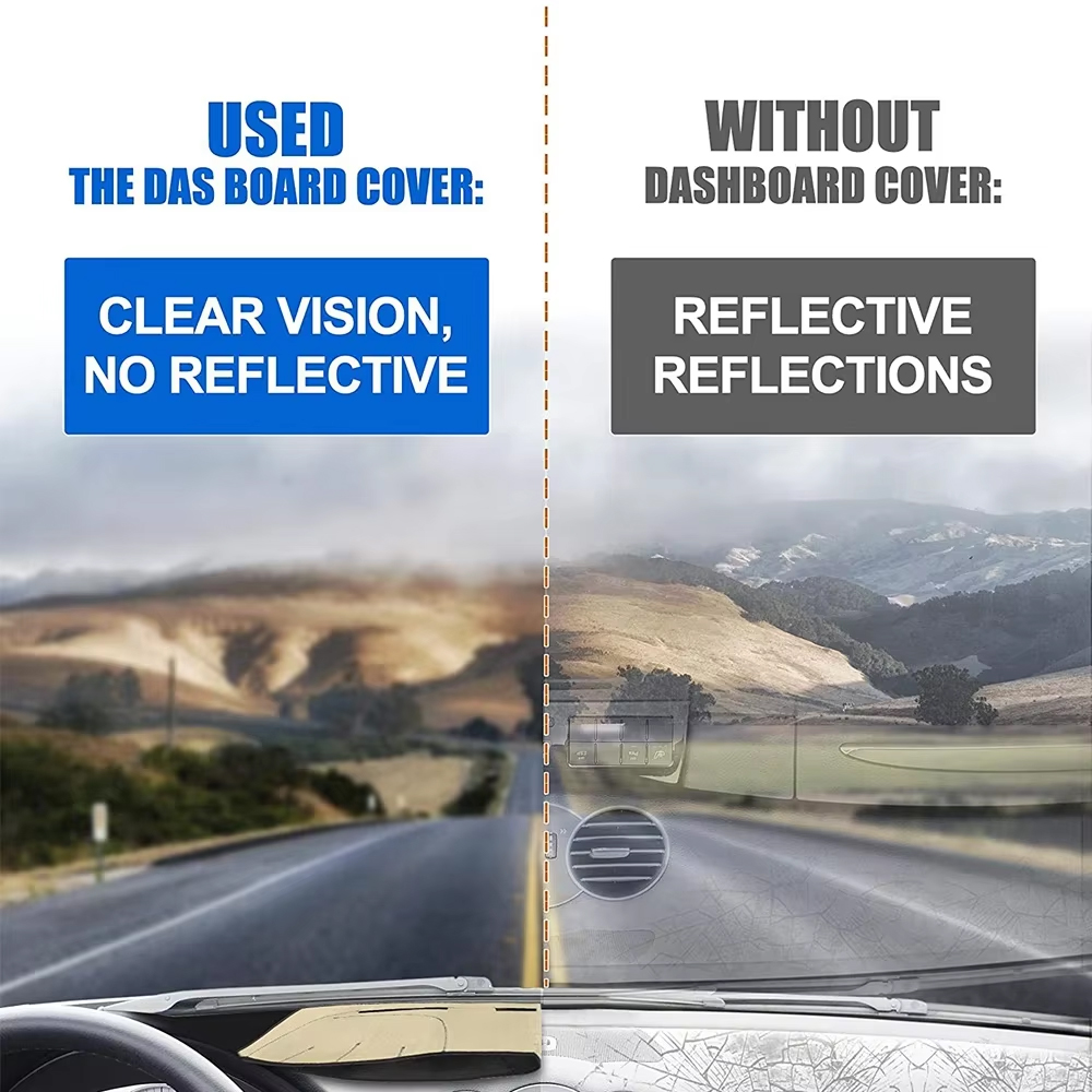 Car Dashboard Rug Cover For Re - Car Accessories Dashboard ulasan dan harga