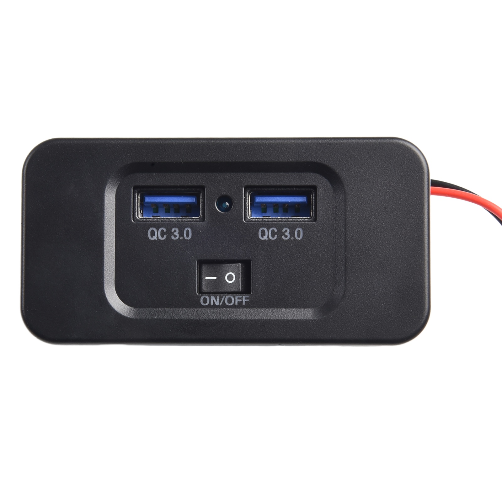 12V-24V QC 3.0 Dual USB Car Fa - Car Accessories Qc ulasan dan harga