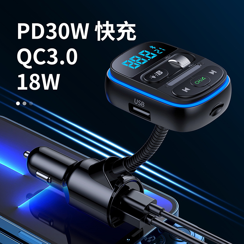 T77 Bluetooth 5.0 FM Transmitt - Car Accessories Qc ulasan dan harga
