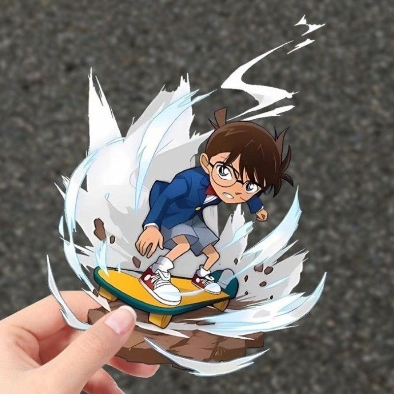 Detective Conan Cartoon Skateb - Car Accessories Japan ulasan dan harga