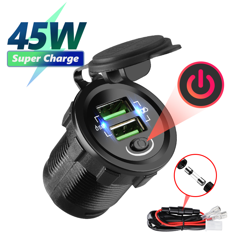 QC3.0 36W Car Usb Charger Auto - Car Accessories Qc ulasan dan harga