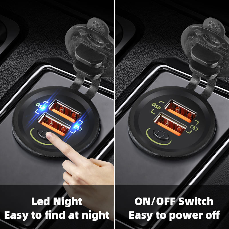 QC3.0 36W Car Usb Charger Auto - Car Accessories Qc ulasan dan harga