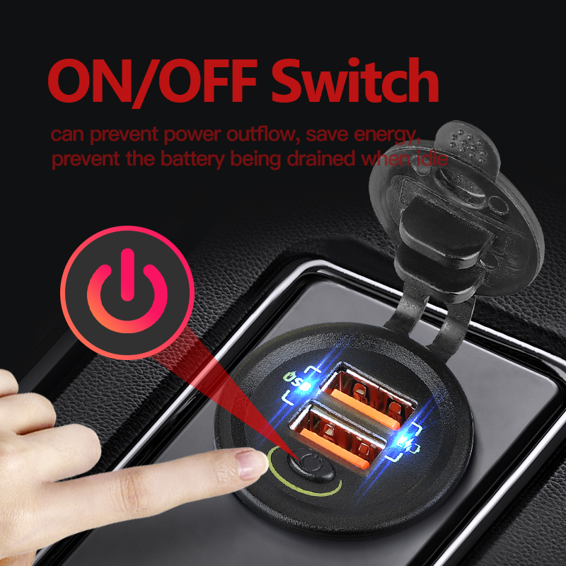 QC3.0 36W Car Usb Charger Auto - Car Accessories Qc ulasan dan harga