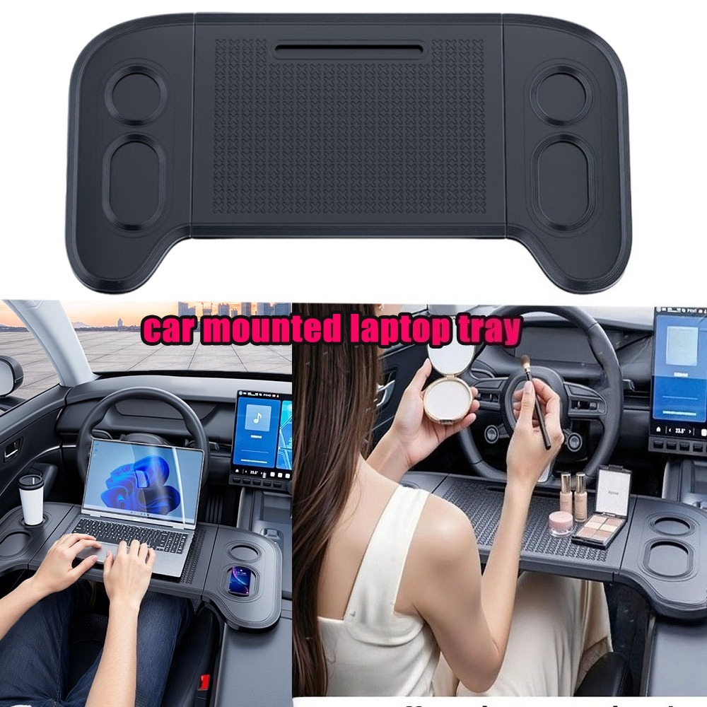 Foldable Car Laptop Desk Steer - Car Accessories For Road Trip ulasan dan harga
