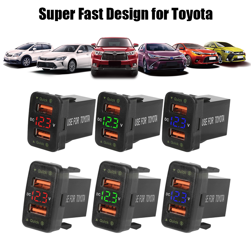 QC Car Socket Charger 12-24V V - Car Accessories Qc ulasan dan harga