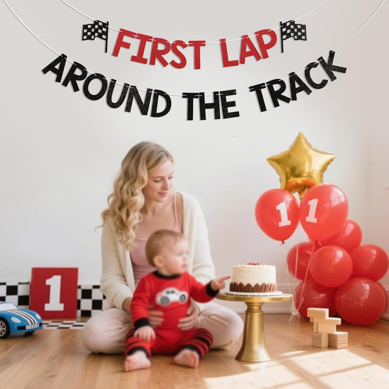 First Lap Around The Track Ban - Car Accessories Banner ulasan dan harga