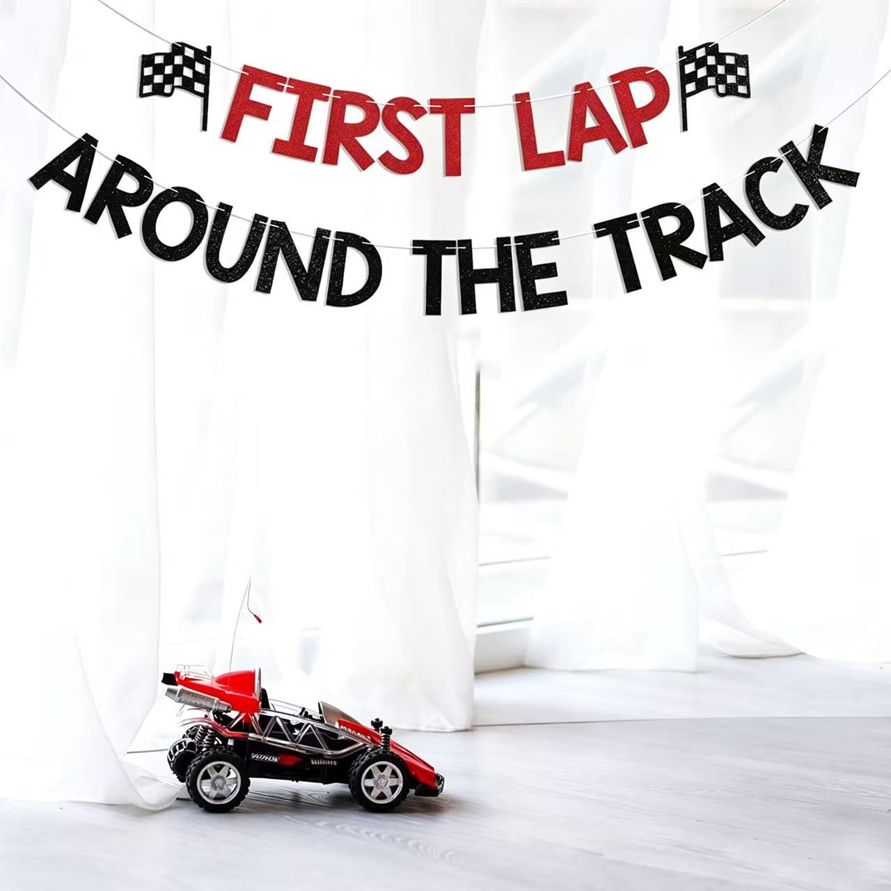 First Lap Around The Track Ban - Car Accessories Banner ulasan dan harga