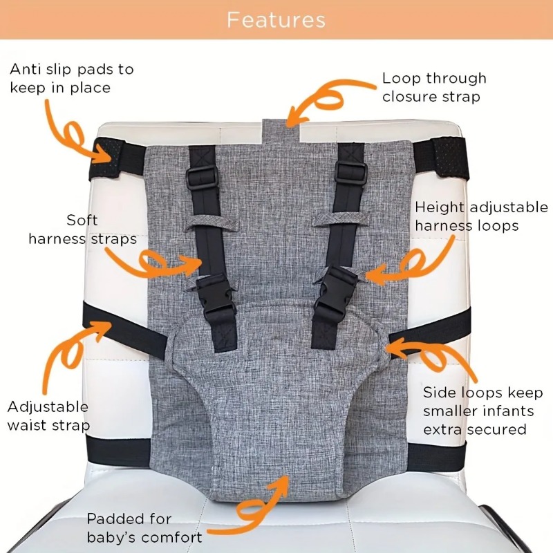 Adjustable Baby Dining Chair S - Car Accessories For Baby ulasan dan harga