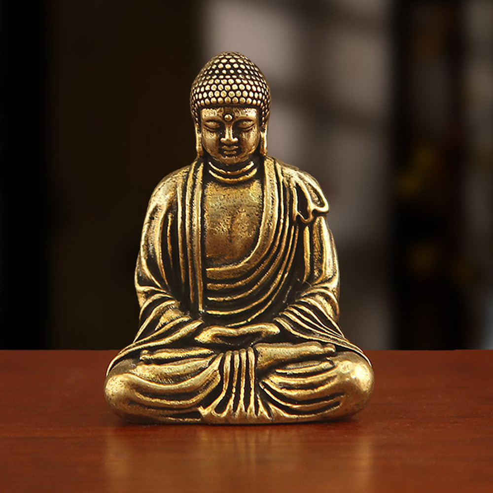 Mini Brass Tathagata Buddha St - Car Accessories Walmart ulasan dan harga