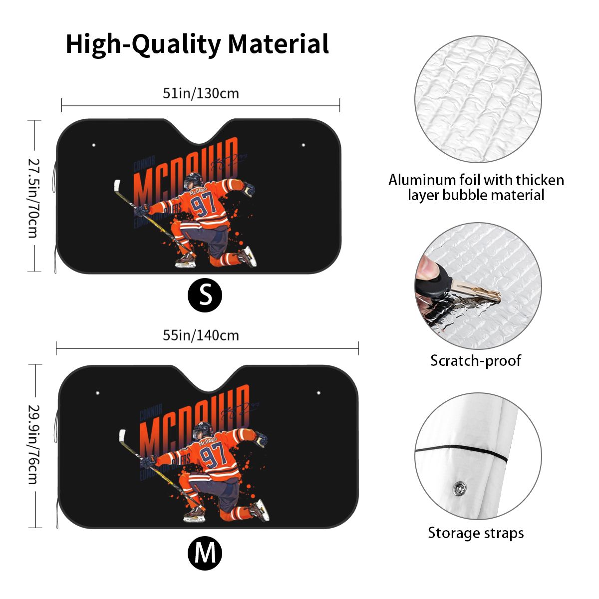 Connor McDavid 97 For Edmonton - Car Accessories Edmonton ulasan dan harga
