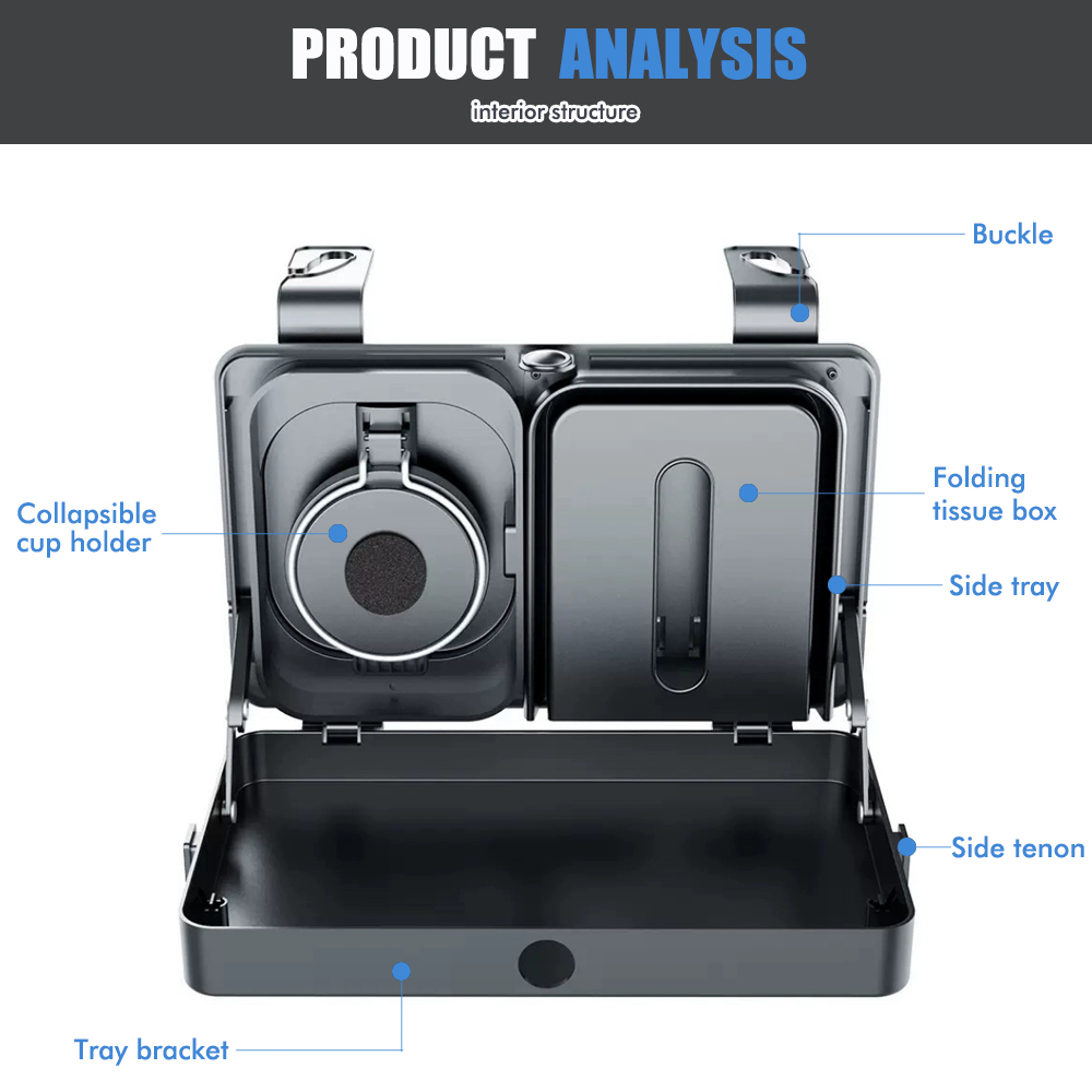 Car Backseat Organizer Food Tr - Car Accessories For Road Trip ulasan dan harga